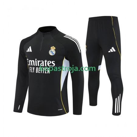 Real Madrid Tränings Sweatshirtställ Svart 2025/26